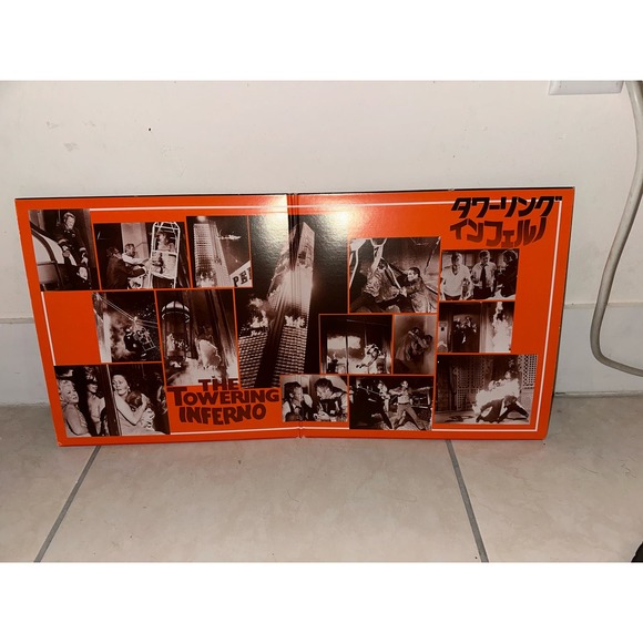 The Towering Inferno Japanese edition Laserdisc Warner Home Video STEVE McQUEEN - Picture 6 of 12